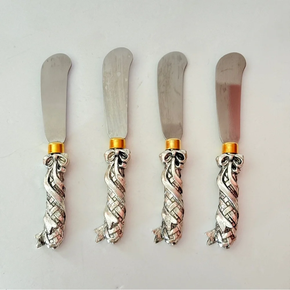Vintage Arthur Court Weave Spreaders set of 4